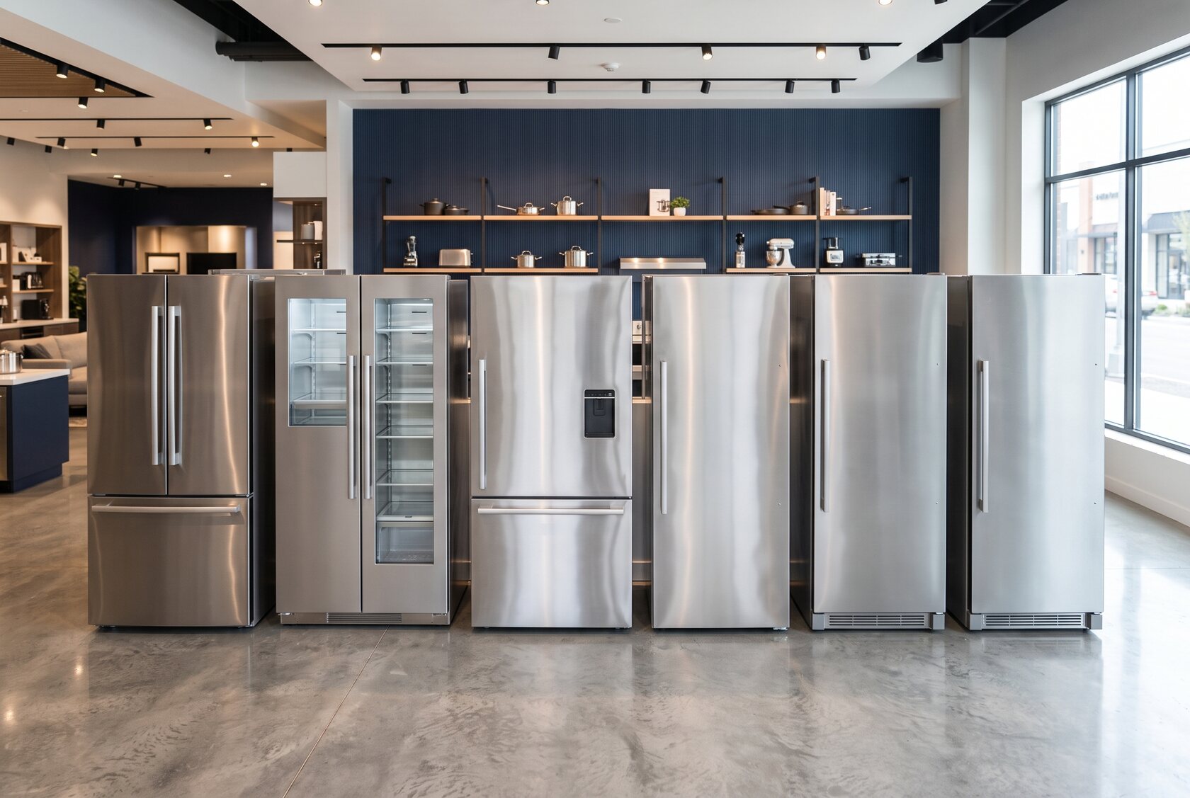 Refrigerators and freezers